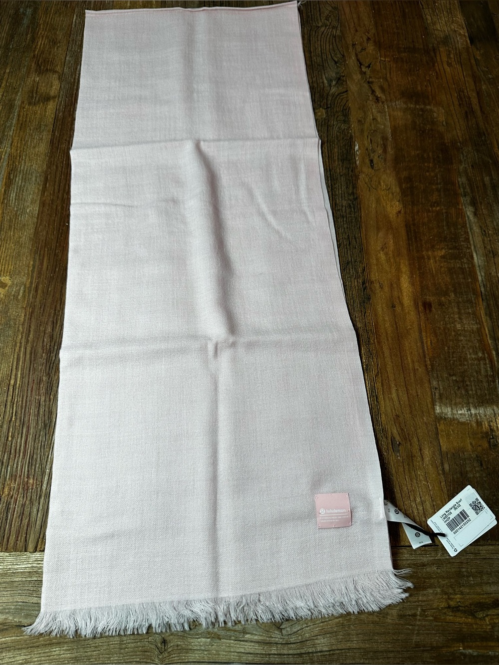 lululemon athletica soft blush scarf
